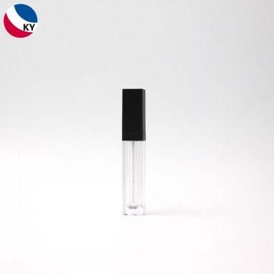 Transparent Plastic Square Lip Gloss Mascara Container Cosmetic Lipgloss Container