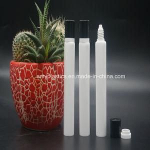 White Blank Cosmetic Packaging Oval Tube