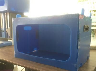 Hot Sale Eco-Friendly Clothes Storage Bin Corrugated Plastic Packing Box