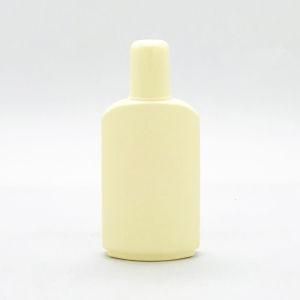 150ml HDPE Plastic Cosmetic Square Sun Cream Bottle and Lotion Bottle with Screw Cap