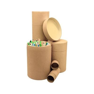 Biodegradable Paper Box Custom Container Round Paper Tube