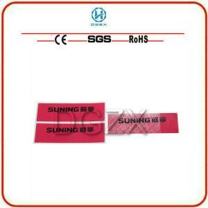 Customized Security Voidopen Sticker/Void Label/Tamper Evident Label/Non - Transfer Red Labels