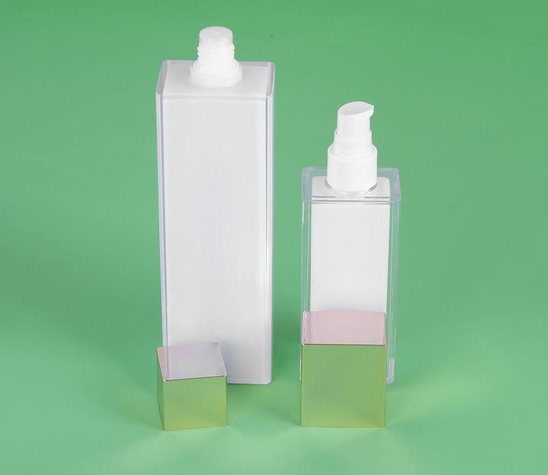 30ml 80ml 100ml 200ml Elegant Plastic Acrylic White Empty Lotion Serum Bottle for Skin Care Product
