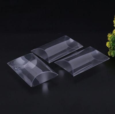 Custom Printed Clear Plastic Pillow Box for Gift Packaging