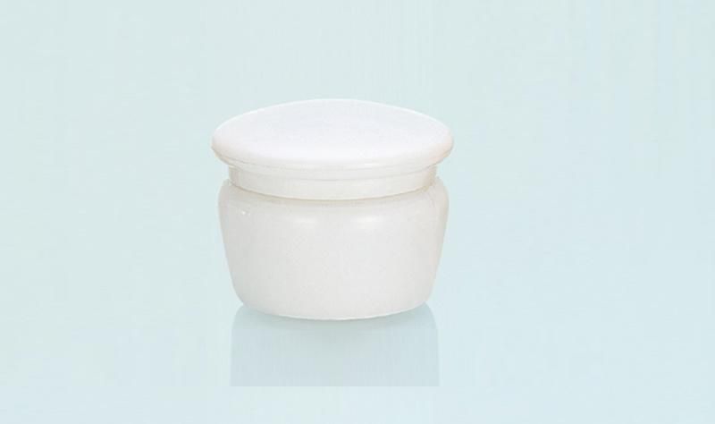 20g White Plastic Cream Cosmetic Pot for Beauty Packaging