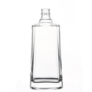 Compact and Portable Empty Clear Round Drop Resistant Glass Water Bottle 350ml