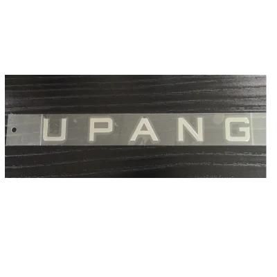 Diamond Cut Metal Aluminum Nameplate Sticker Label for Machine Laptop Furniture