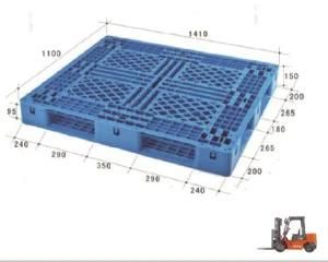 Recyclable HDPE Plastic Pallet for Industrial Use