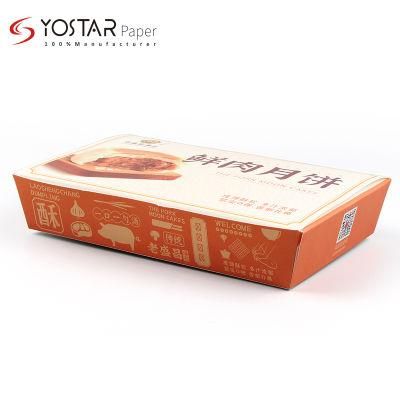 Disposable Fast Food/Salad/Sandwich Take Away Box/Take Away Kraft Packaging Paper Box