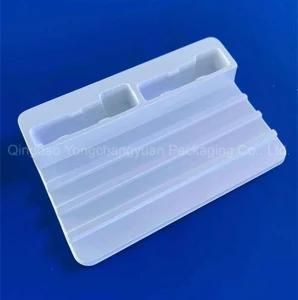 Disposable Empty Vacuum White Plastic Blister Eyelash Extention Packaging Trays