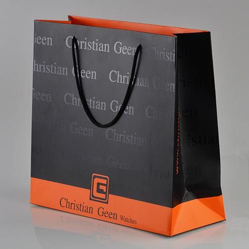 Black Paper Gift Packing Bag