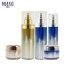 Cosmetic Packaging 100ml 120ml Golden Acrylic Bottles with Lotion Pump