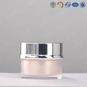 Luxury Pink Crown Cosmetic Packaging Acrylic Bottle Cream Jar