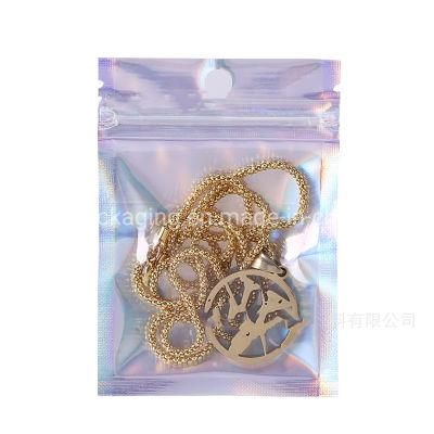 Custom Logo Zip Lock Resealable Smell Proof Aluminum Foil Mylar Plastic Edible Small Food Packaging Hologram Bags