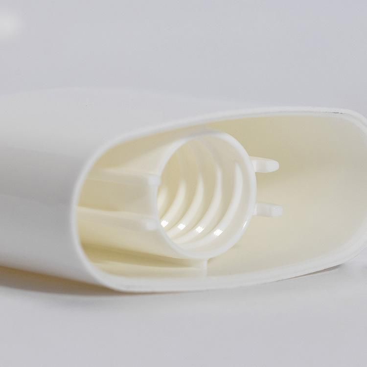 Cosmetic Packaging Lotion Plastic Psoft Tube with Black Screw Cap