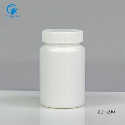 Screw Cap 120ml HDPE White Round Bottle MD-488