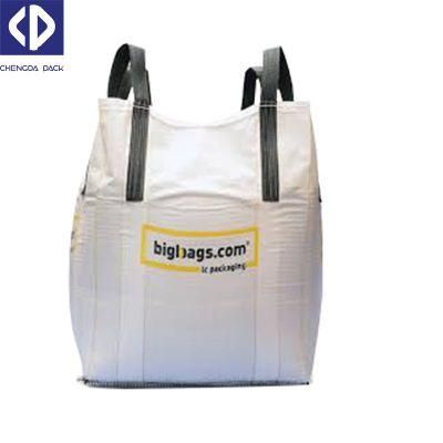 Widely Used FIBC Big Bulk Waterproof Laminated 1 Ton Tubular Bags Woven Jumbo PP Bag