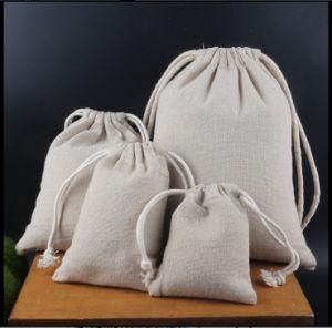 Wholesale/Retail Blank Linen Drawstring Bag, Gift Packaging Bag, Rice Bag