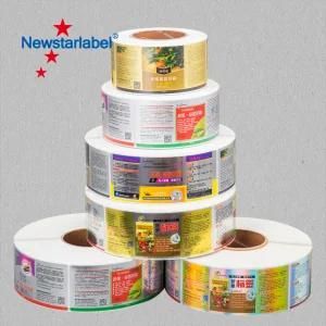 Custom Printed Food Label Self Adhesive Label