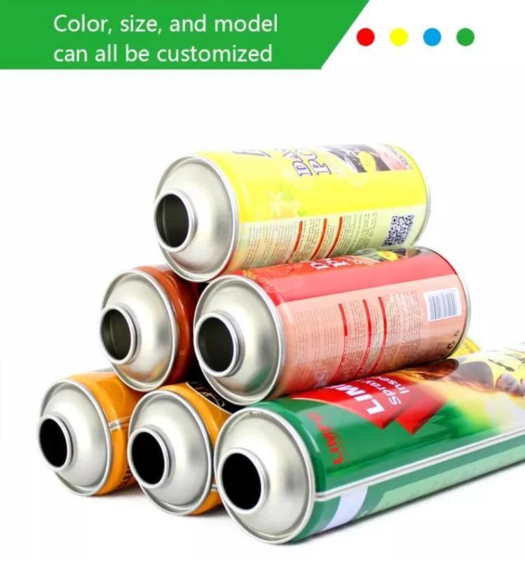 52mm 65mm Diameter Tinplate Aerosol Cans From Professional Manufacturer