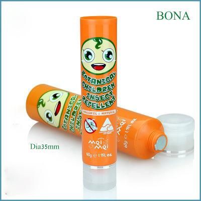 BPA Free Plastic Cosmetic PE Tube Lotion Tube Packaging