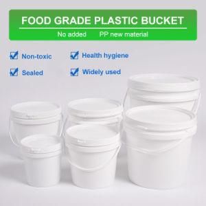 Low Price 5L 10L 15L 20L Plastic Bucket with Plastic with Lid 5kg Plastic Bucket