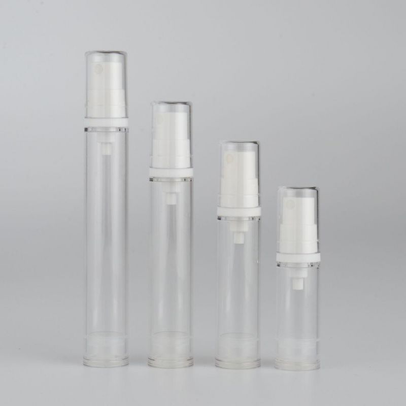 in Stock 5ml 10ml 12ml 15ml 20ml Mini Atomizer White Head Mist Airless Spray Bottle Packaging Cosmetic Airless Pump Bottles