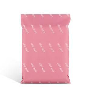 Self Adhesive Seal Matt Pink Poly Mailer Envelope Plastic Packaging Bag for Postal