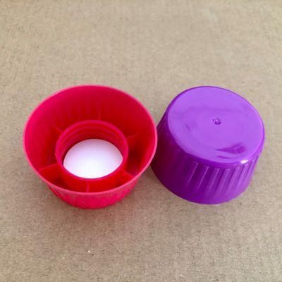 Screw Striped Closure Plastic Bottle Cap