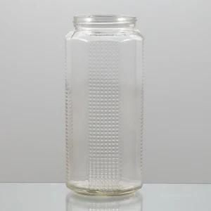 Glass Jar Manufacture Clear Glass Bottle Jar with for Food Storage