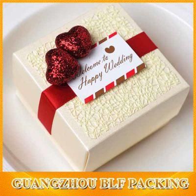 Ribbon Paper Gift Packing Box (BLF-PBO369)