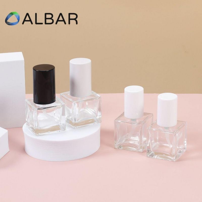 Customized Square Glass Bottles in Polished Customization for Personal Care