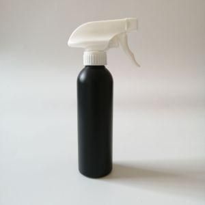 250ml HDPE Matt Black Boston Round Shoulder Trigger Spray Cleaning Bottle