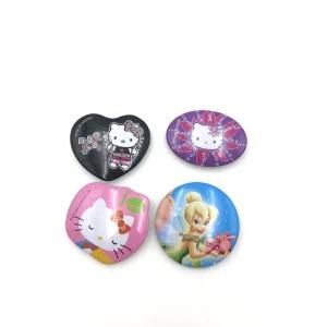 Factory Tin Button Badge with Safety Pin for Children