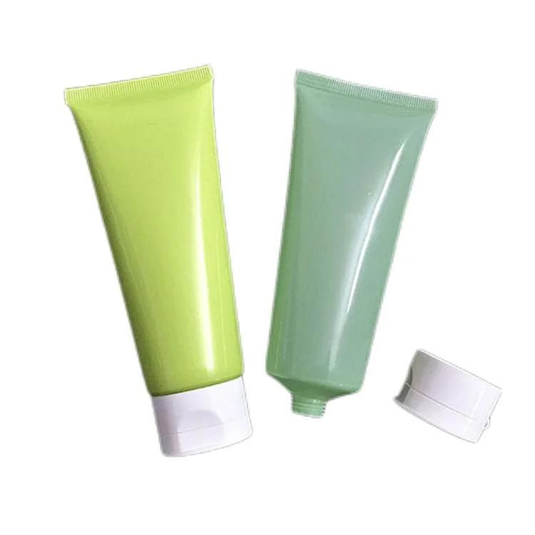 Custom Empty Plastic PE Shampoo Hand Cream Body Lotion Soft Cosmetic Packaging Toothpaste Plastic Squeeze Tubes