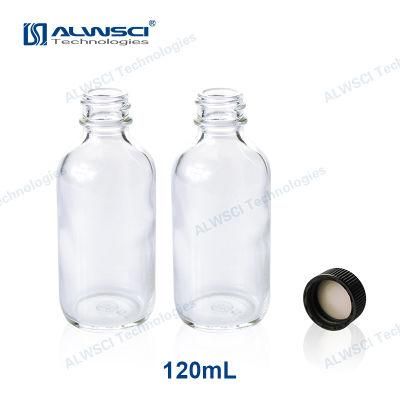 Alwsci Narrow Mouth 30ml 20-400 Boston Round Amber Glass Bottle