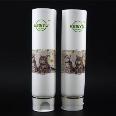 Custom Printing Plastic Empty Hand Cream Tube Cosmetic Packaging Tubes Silkscreen Print Loffset Printing