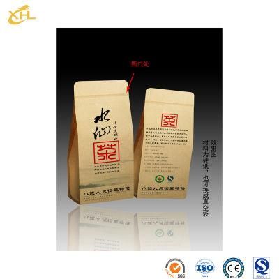 Xiaohuli Package China Coffee Bean Bags with Valve Manufacturing Flexo Printing Package Bag for Tea Packaging