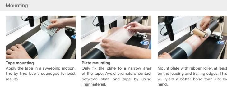 Strong Adhesive Removable Flexographic Mounting Adhesive Tape for Flexo Printing