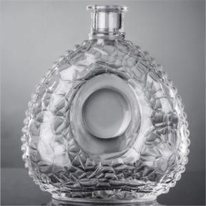 OEM Factory 700ml 3000ml Special Design Clear Xo Brandy Spirits Glass Bottle