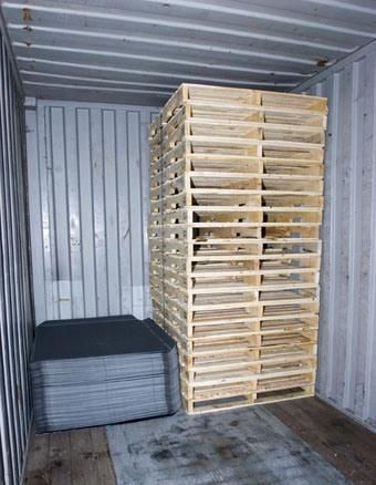 100% Recyclable Instead of Pallet 2 Way Lips PE Slip Sheet for Storage