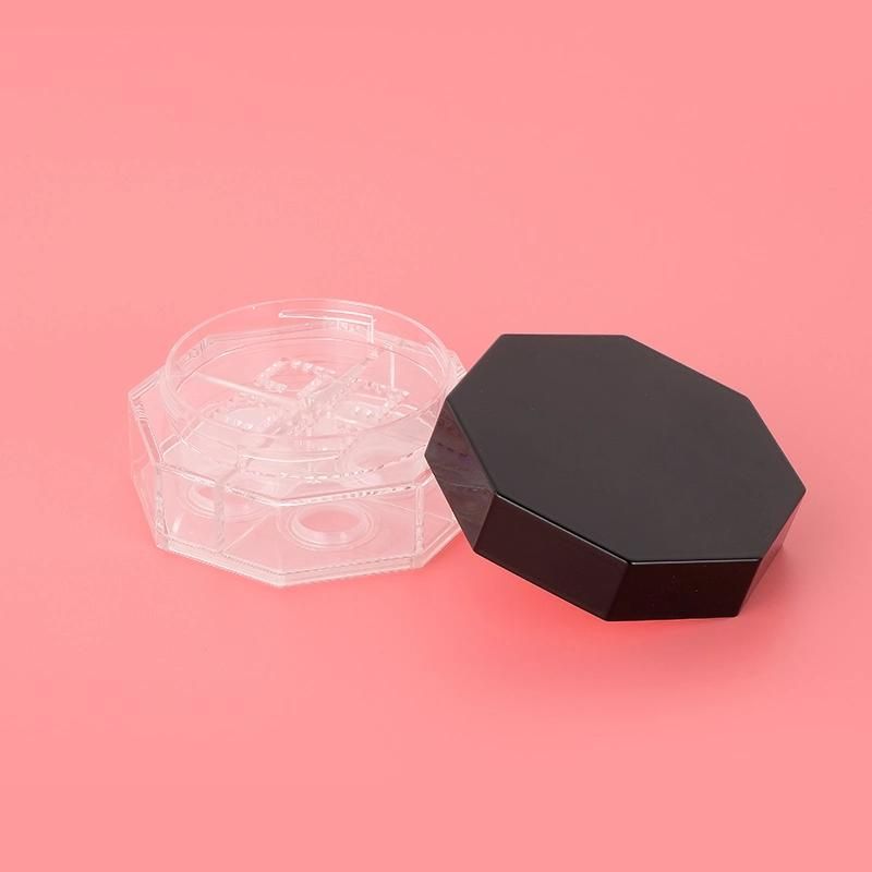 Wholesale Customized 20g Empty Plastic Round Loose Powder Jar Cosmetic Case