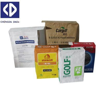 Plastic Cement Packaging 25kg 50kg PP Laminated Woven Sack Bag with Valve