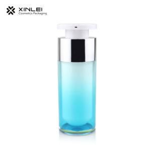 30ml Korean Style Airless Pump Bottle Plastic Packaging with Lock Design
