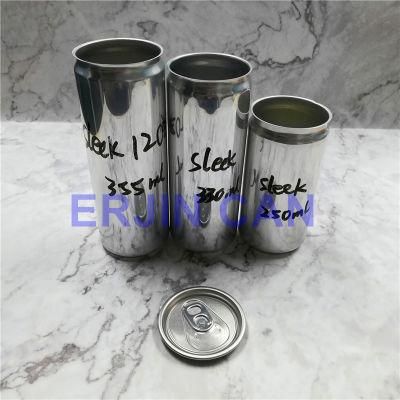 Erjin Aluminum Can 250ml/300ml/310ml/330ml/355ml/473ml/500ml for Beer and Beverage
