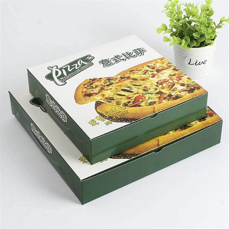 Factory Direct Sale Custom Paper Box Pizza Boxes with Logo, Pizza Box 12 Inch with Prefer Price