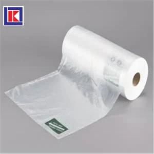 Plastic Disposal Fresh HDPE Food Package Produce Bag with Paper Core