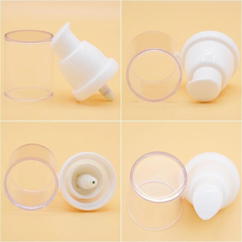 Packaging Glossy Finished Cosmetic Plastic Tube Empty Sugarcane Pump Tube