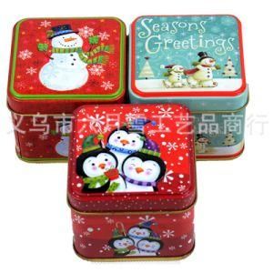 Christmas Candy Tin Box