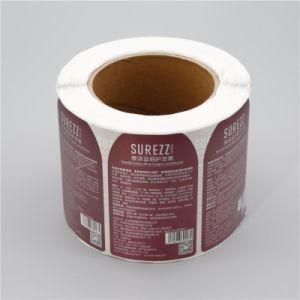 Custom Waterproof Thermal Paper Label Adhesive Sticker